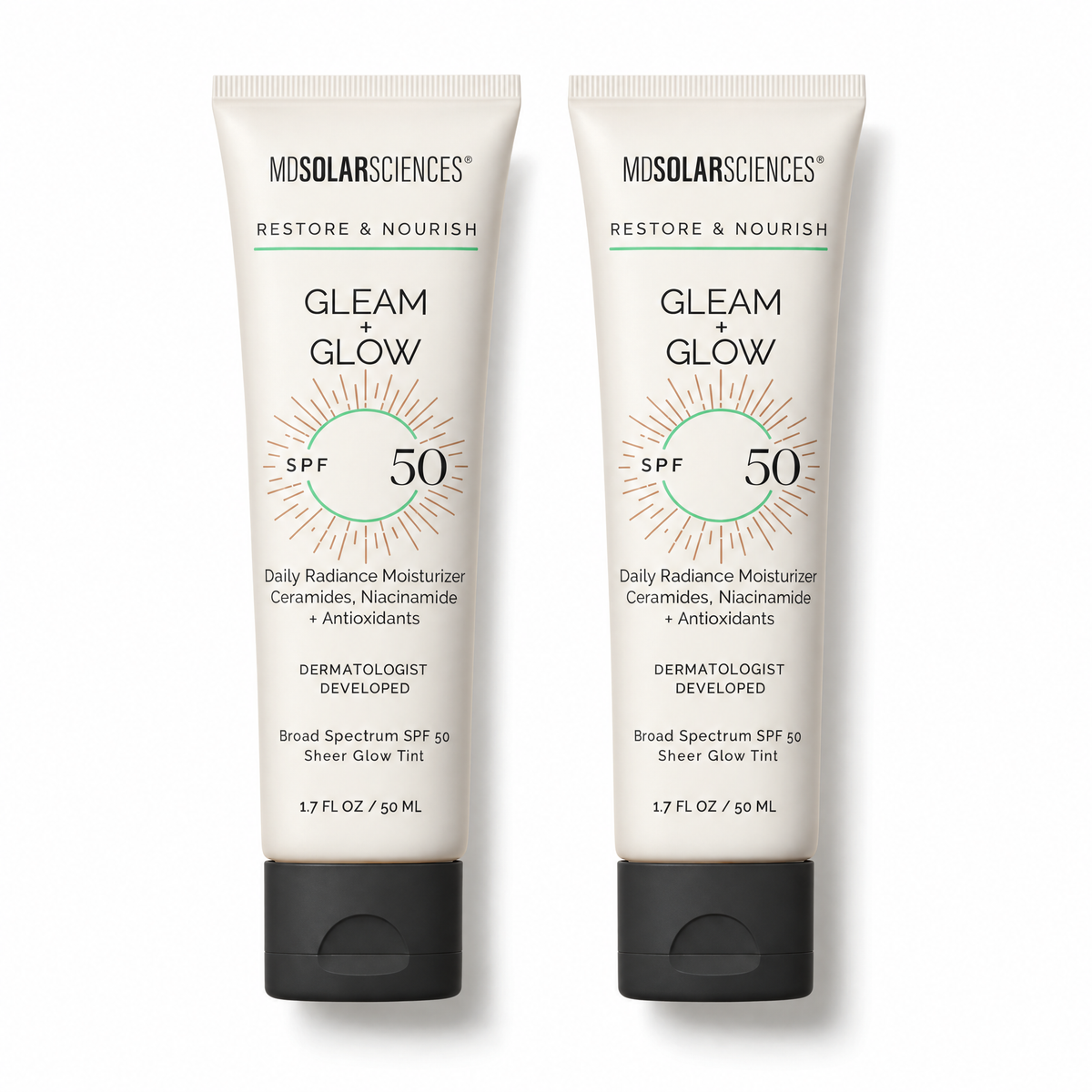 MDSolarSciences Gleam + Glow SPF 50