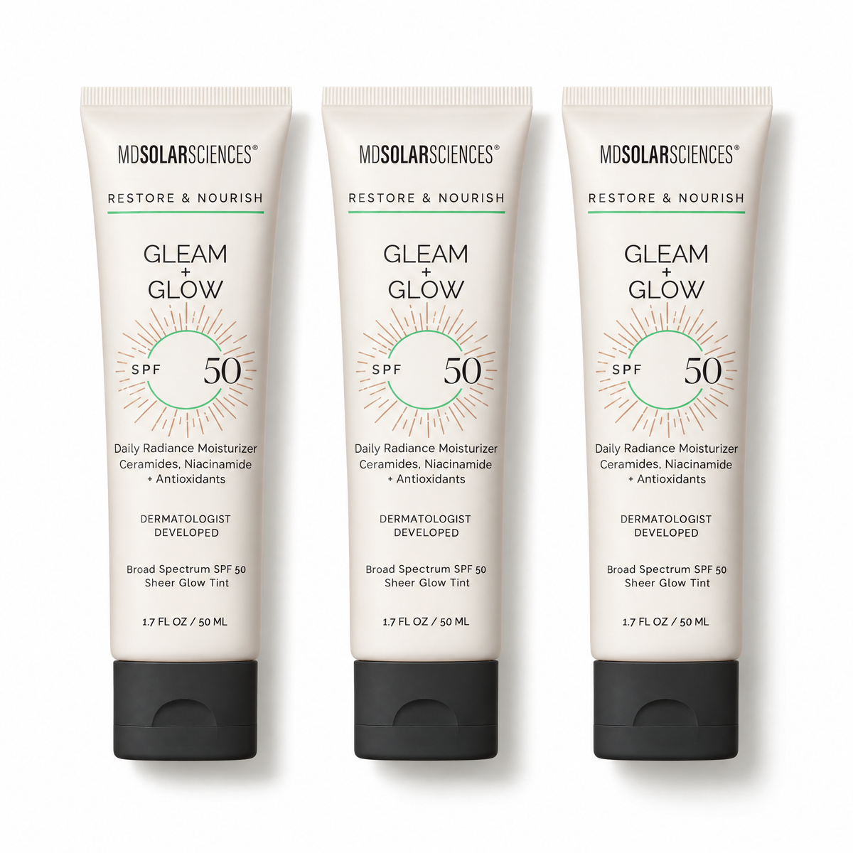 MDSolarSciences Gleam + Glow SPF 50