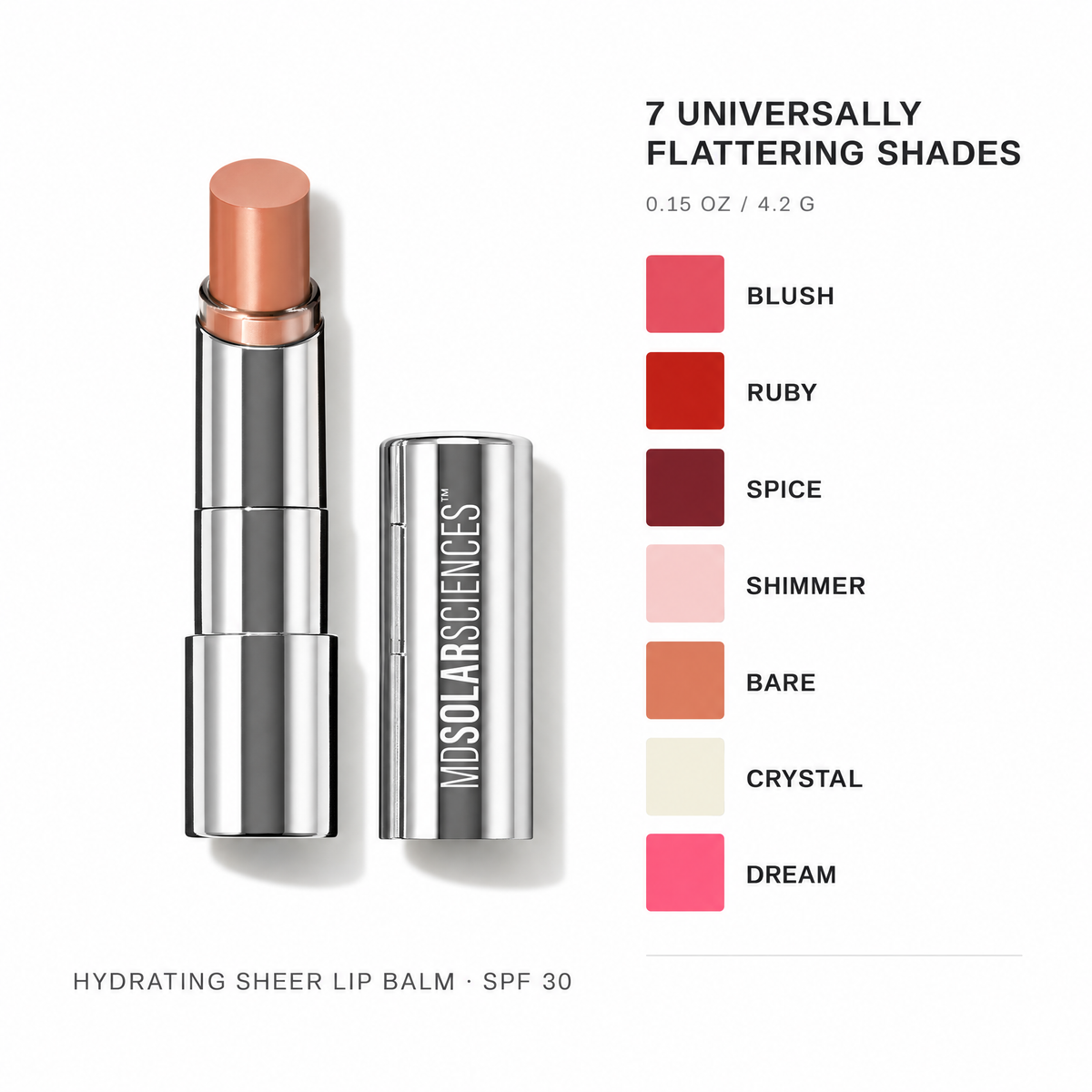 MDSolarSciences	Hydrating Sheer Lip Balm SPF 30