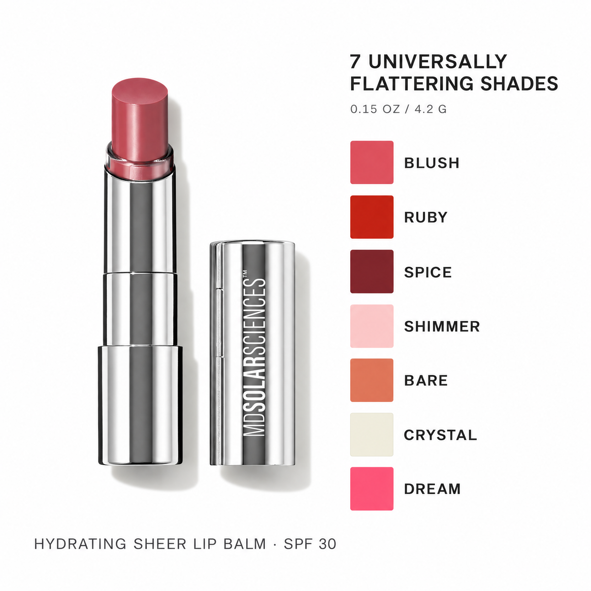 MDSolarSciences	Hydrating Sheer Lip Balm SPF 30