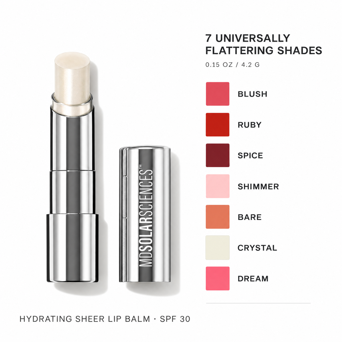 MDSolarSciences	Hydrating Sheer Lip Balm SPF 30