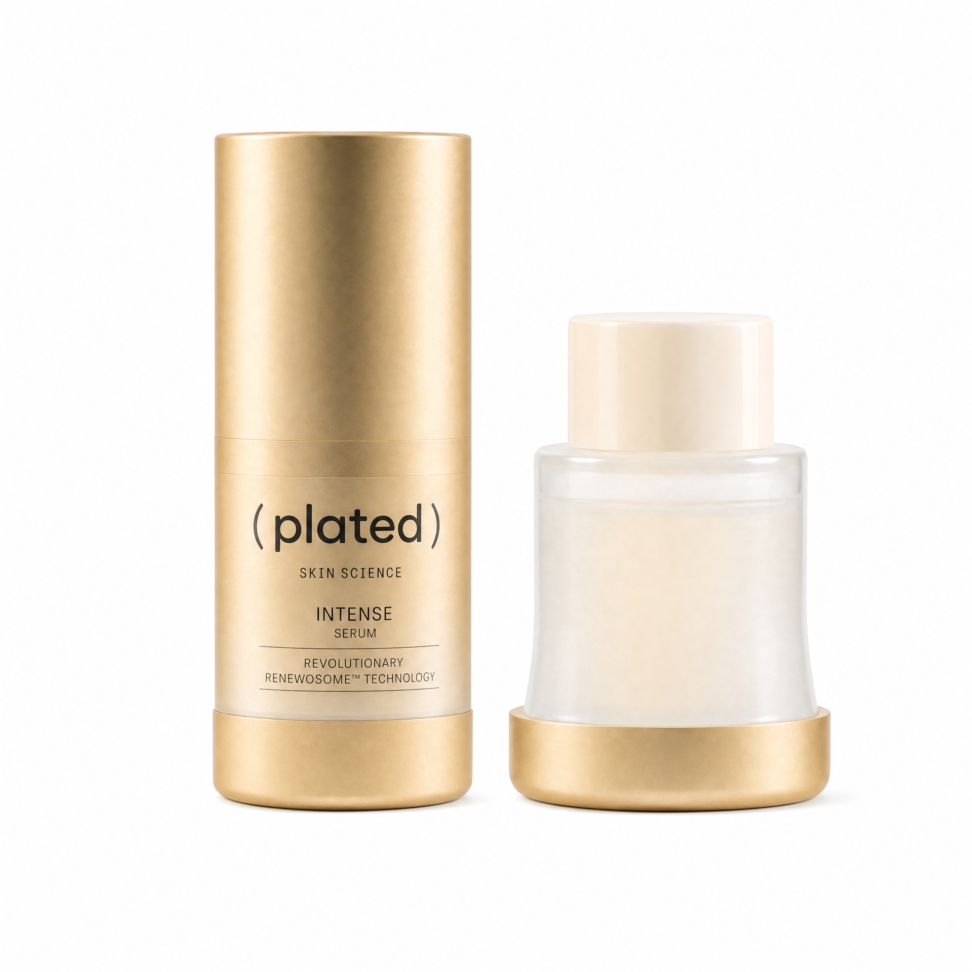 (plated) Skin Science INTENSE Serum + Intense Serum Refill