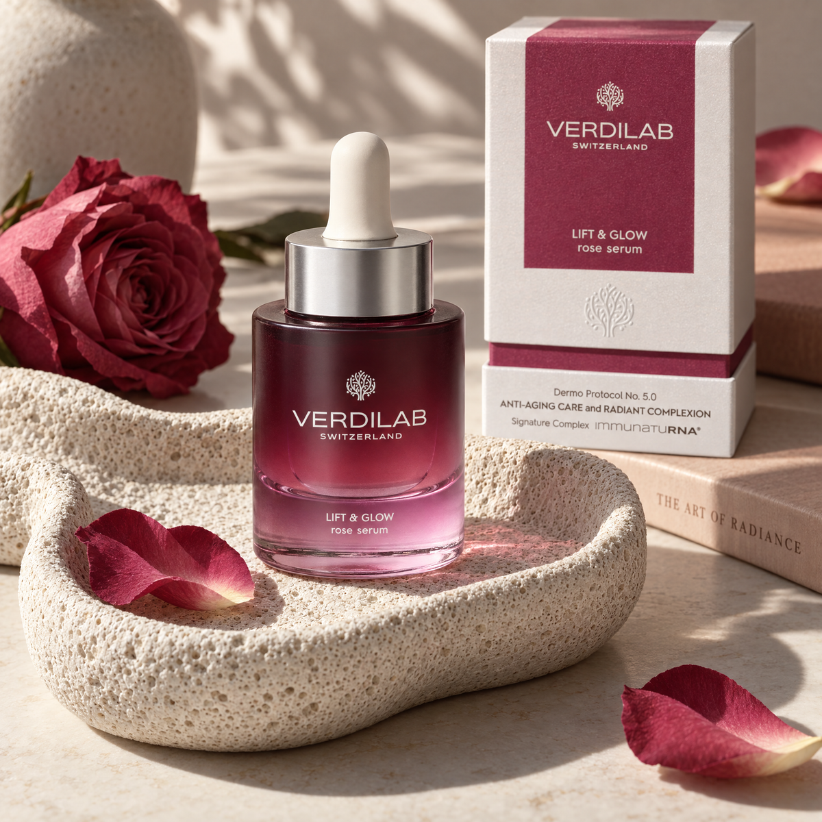 VERDILAB Lift & Glow Rose Serum