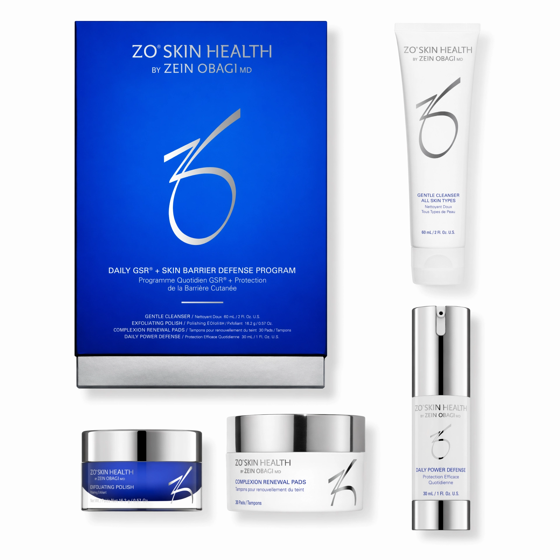ZO Skin Health Daily GSR + Skin Barrier Defense Program