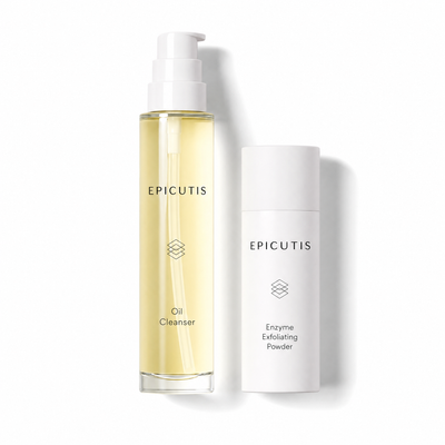 Epicutis Cleansing Essentials Set (Oil Cleanser + Enzyme Exfoliating Powder)