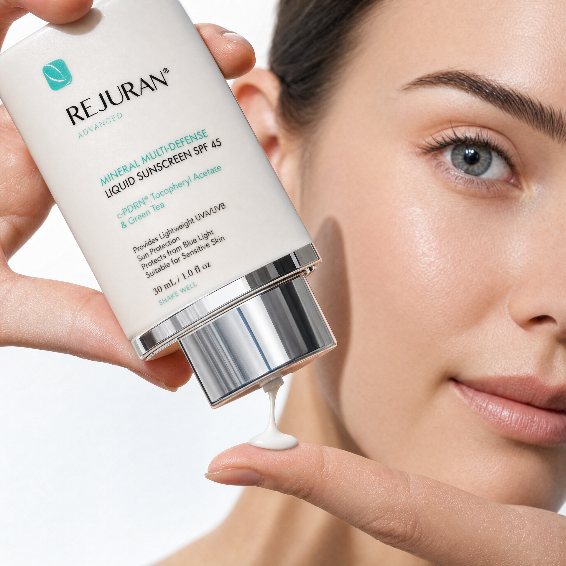 Rejuran Advanced Mineral Multi-Defense Liquid Sunscreen SPF 45
