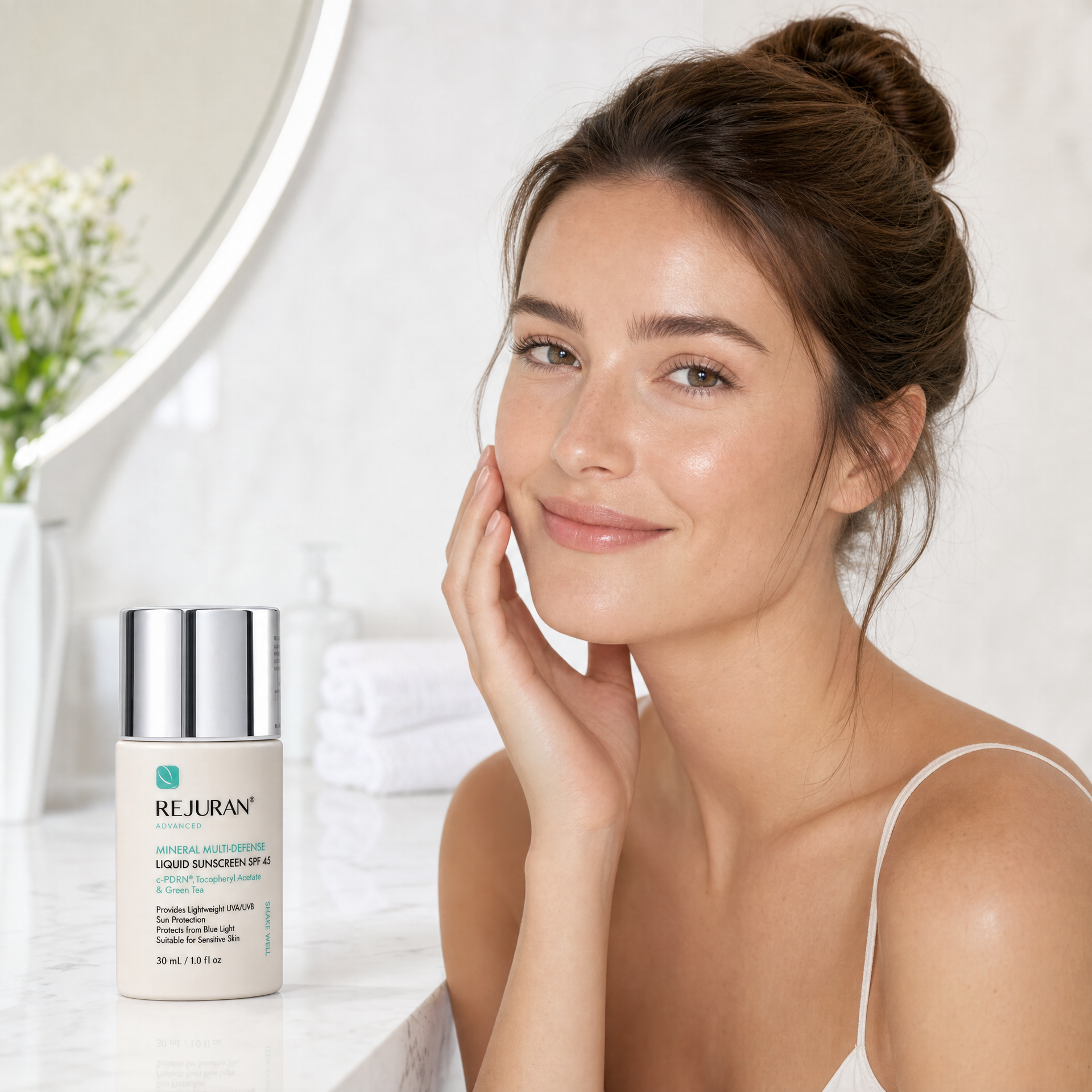 Rejuran Advanced Mineral Multi-Defense Liquid Sunscreen SPF 45
